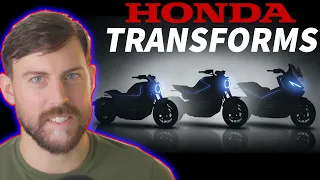 Honda's EV motorcycle lineup will change the world...