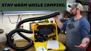 Portable Diesel or Kerosene Camping Heater - Planar 2D 12V