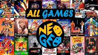 Catálogo Completo de NeoGeo (148 Juegos) - (ALL GAMES)