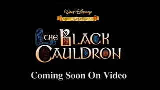 The Black Cauldron 1997 Trailer (UK)