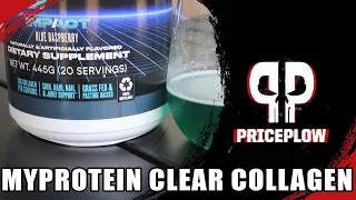 Clear Collagen Protein?! Myprotein Tries Something New
