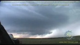 Storm Chase 2004 - Crazy Kansas Supercell (May 17, 2004)