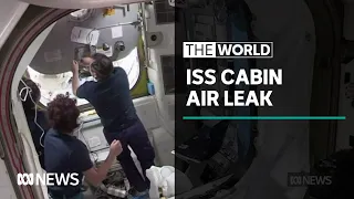 Americans move to Russian section of International Space Station after air leak | The World