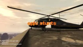 GTA4 epic stunts and epic fails HD