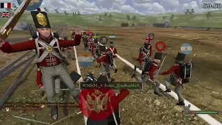 Mount And Blade Warband: Napoleonic Wars 45thN vs 45e & 2e Grens