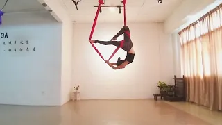 Aerial yoga aerial dance 空中瑜伽 空瑜舞韵 丘比特篇 爱神的箭~1