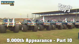 5000th Appearance 1989 - Part 10 Day 3 Parade - BIGFOOT Monster Truck