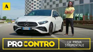 Mercedes CLASSE A restyling 2023 (meglio di una A3?) | PROVA STRUMENTALE - PRO e CONTRO