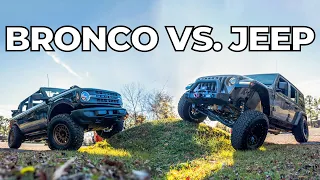 2021 Jeep Wrangler VS Ford Bronco - The FACTS