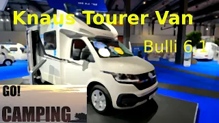 Weltpremiere 2023!! VW Bulli 6.1 Wohnmobil!! Knaus Tourer Van LT!!