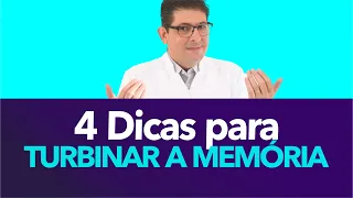 Quatro dicas para TURBINAR a MEMÓRIA | Dr Juliano Teles