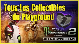Monster Energy Supercross 2 - Tous Les Collectibles du Playground DLC