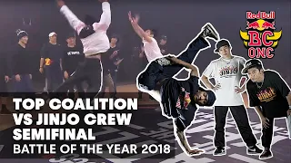 Battle Of The Year 2018 | Semifinal: Top Coalition (TW) vs. Jinjo Crew (KR)