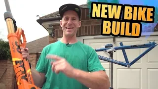 BUILDING MY NEW DIRT JUMP MOUNTAIN BIKE!