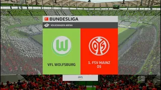 EA FC 24 VfL Wolfsburg vs FSV Mainz 05 Bundesliga
