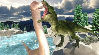 A Day in the life of an Alamosaurus! - Animal Revolt Battle Simulator