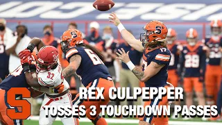 Syracuse QB Rex Culpepper Tosses 3 Touchdowns
