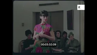 1960s New York, Fashion Show, Mod Dresses, 35mm