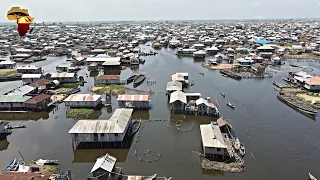 Les villes flottantes se trouvant au Bénin, et au Nigéria