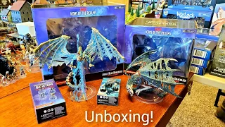 Unboxing Adult Blue & Green Dracolich (Kobold Skeleton & Yeti Tyke Promos)