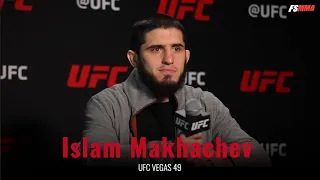 Islam Makhachev UFC Vegas 49 full pre-fight interview