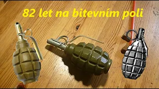 Granát F1 Historie+rozborka граната Ф1 разборка Grenade F1 disassembly
