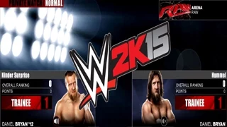 PC/WWE 2k15 - Daniel Bryan vs Daniel Bryan = normal match ( ONLINE )