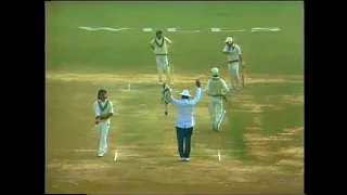 Sachin Tendulkar Smashing Sixes against Mushtaq Ahmed and Abdul Qadir. Festival Match 1989