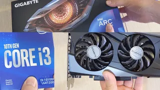 GIGABYTE Intel Arc A380 GAMING СБОРКА НОВОГО ПК LGA 1200