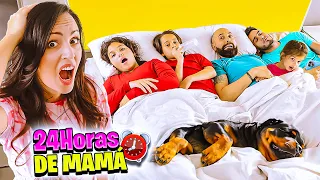 24 HORAS SIENDO MAMÁ SOLTERA de 5 NIÑOS y 1 PERRO 😳 ME VUELVEN LOCA 😅 Sandra Cires Art