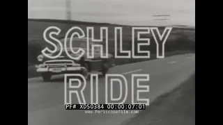 “SCHLEY RIDE TO QUEBEC”  1960’S FRENCH CANADA TRAVELOGUE FILM  CHATEAU FRONTENAC XD50384