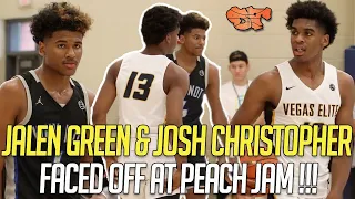 Jalen Green & Josh Christopher FACED OFF at Peach Jam!!! | LOST FILES VOL. 4