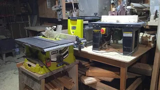 Станок распиловочный Ryobi RTS1800-G,  о настройках из коробки