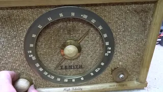 Repairing a late 50's Zenith B835E Tube Radio