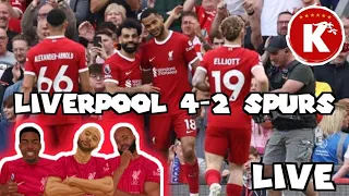 BACK TO WINNING WAYS | LIVERPOOL 4-2 SPURS | PLAYER RATINGS & MATCH REACTION LIVE