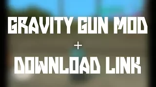 GTA VICE CITY - GRAVITY GUN MOD