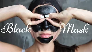 DIY МАСКА ОТ ЧЕРНЫХ ТОЧЕК BLACK MASK В ДОМАШНИХ УСЛОВИЯХ Oh Christina