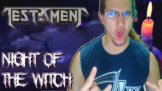 Testament - Night Of The Witch (Official Lyric) | Lach Reacciona lml