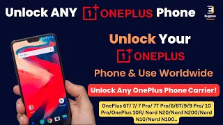 How to Unlock OnePlus Phone | Unlock OnePlus Phone | Unlock OnePlus Phone for Any Carrier
