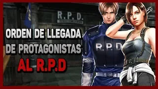 ¿Quien llego primero al R.P.D? ( Resident Evil)