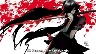 Nightcore (12 Stones) - Empty Words (with lyrics)