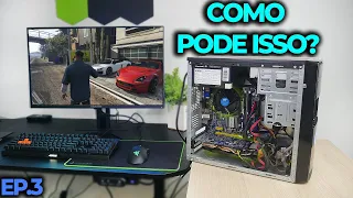 PC ANTIGO COM CELERON RODANDO GTA V, DESSA VEZ COM UMA GTX 660, DEU PRA JOGAR? (EP.3 2021)