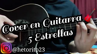 5 Estrellas Reik, Sech Cover en Guitarra 🎸