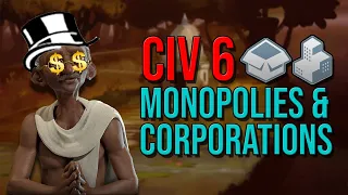 EVERYTHING You Need to Know About Civ 6 Monopolies & Corporations | Civilization VI Guide