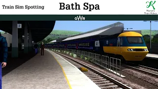 Trains at Bath Spa, GWML - 22/1/21