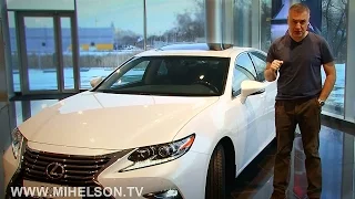 Lexus ES 2015 ресатайлинг - Live обзор Александра Михельсона