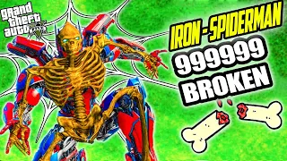 GTA 5: Breaking EVERY BONE As IRON MAN SPIDERMAN In GTA V ! ( GTA 5 mods )