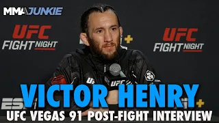 Victor Henry Quotes Kim Kardashian in Response to Critics of No Contest | UFC on ESPN 55