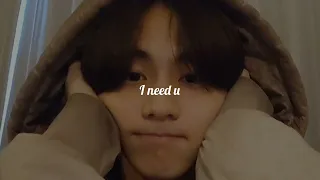 Enhypen - I need u {bts cover} *speed up*