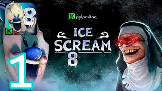 Ice Scream 8 - Gameplay Walkthrough Part 1 - Normal Mode + Customization (iOS, Android)